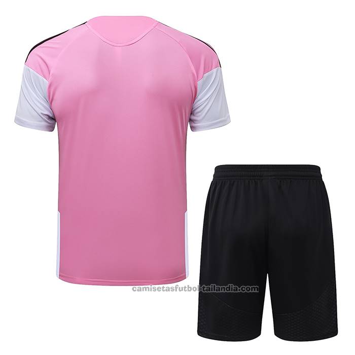 Chandal del Inter Miami Manga Corta 26/27 Rosa - Pantalon Corto